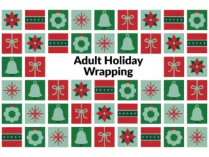 Adult Holiday Wrapping event