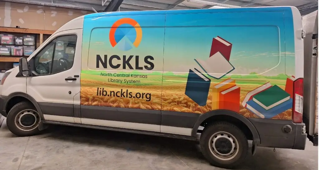 Rotating Book Van