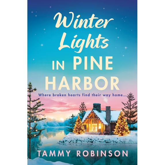 Winter Lights In Pine Harbor