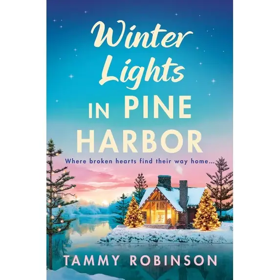 Winter Lights In Pine Harbor
